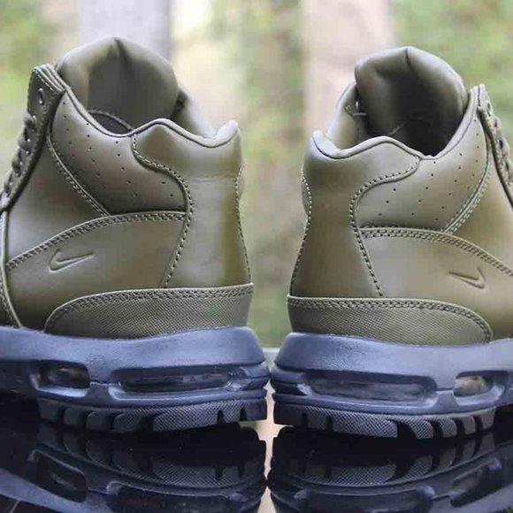 Nike Air Max Goadome Size 7Y Olive Green Canvas - Picture 13 of 15